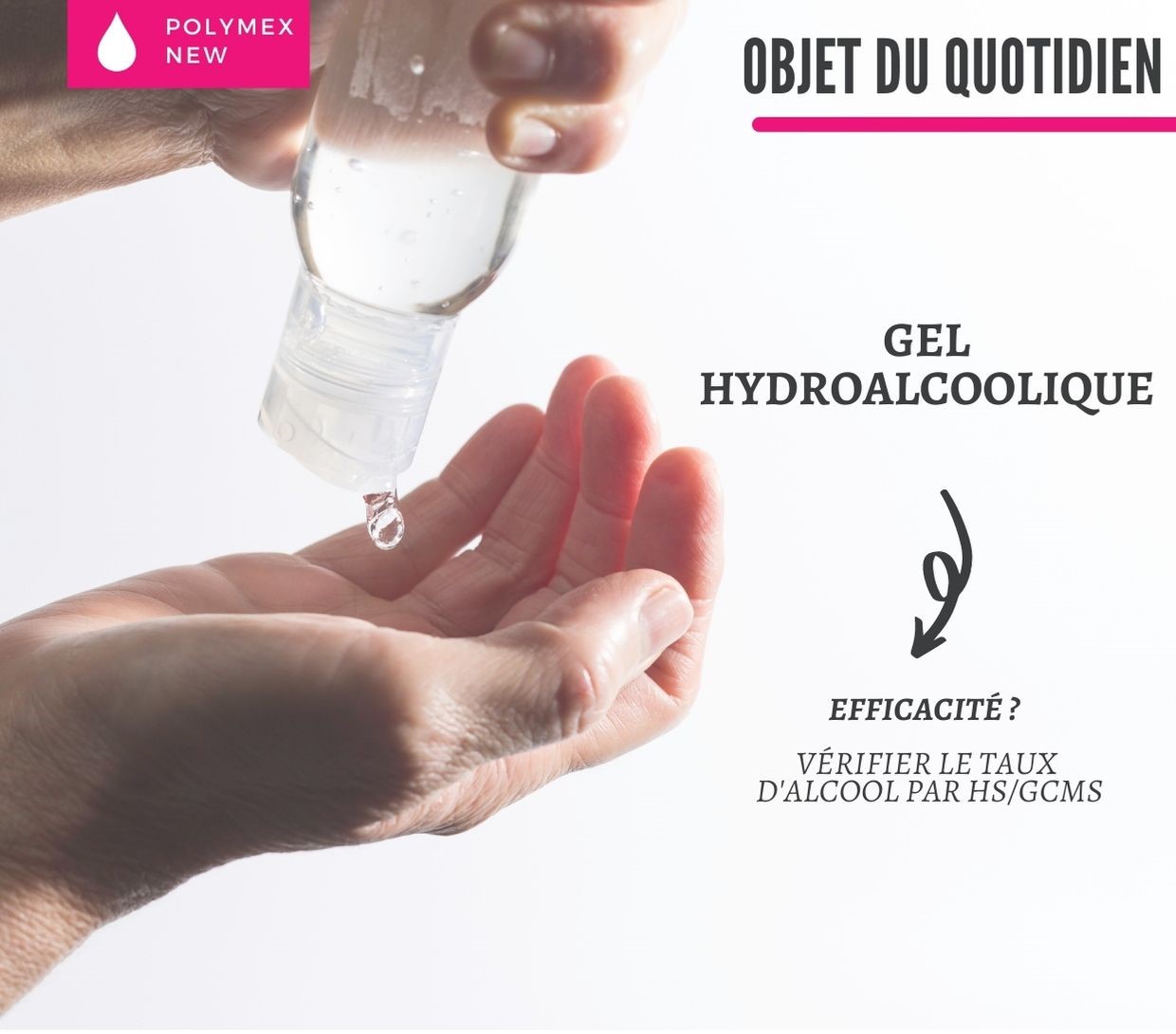 Gel hydroalcoolique – Analyse